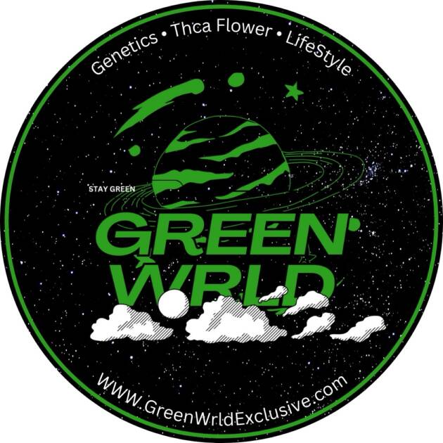 GreenWRLD 3” Round Sticker